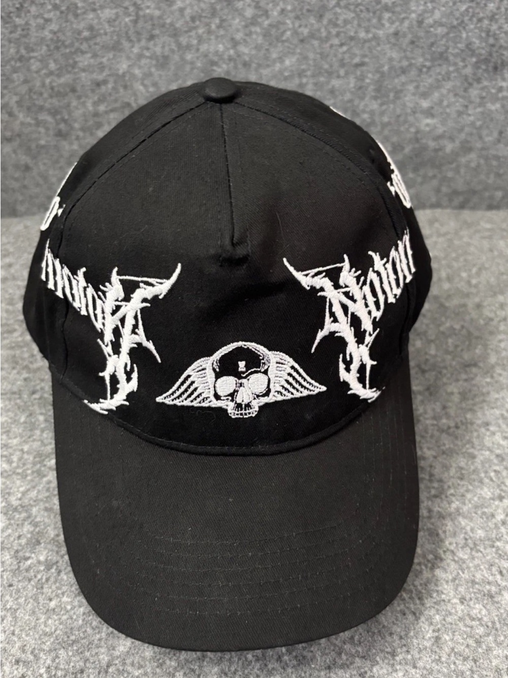 Civil Regime No Tomorrow Hat Cap Black Gothic Skull Snapback Streetwear
